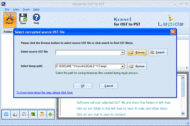 Nucleus Kernel Exchange OST Recovery Software screenshot